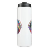 Omarm de Kosmische Howl Wolf Thermosbeker (Voorkant)