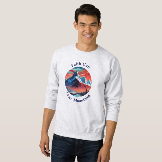 Omarm de Kracht van het Geloof Sweatshirt (Voorkant volledig)