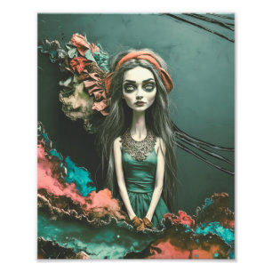 Omarm de kunst van Whimsy: een glimp van Jugend Foto Afdruk