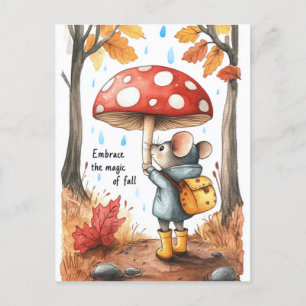 Omarm de magie van de Herfst / Herfst Briefkaart