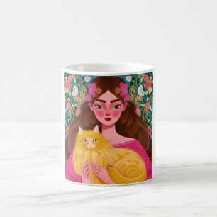 Omarm de magie van Feline Love! Koffiemok