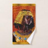 Omarm de majesteit van Nubische koninginnen Bad Handdoek (Handdoek)
