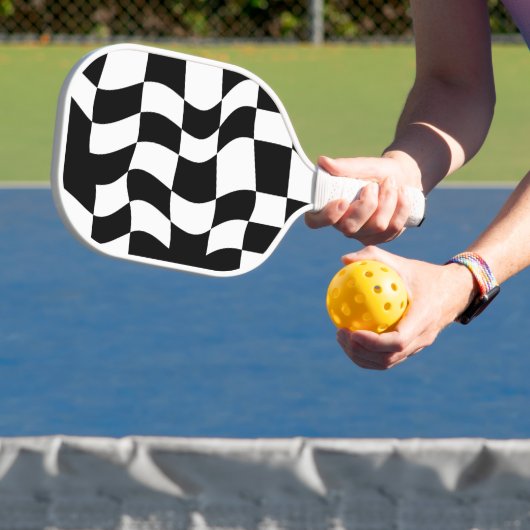 Omarm de Moed van Abstracte Vervorming! Pickleball Paddle (Insitu)