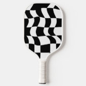 Omarm de Moed van Abstracte Vervorming! Pickleball Paddle (Achterkant)