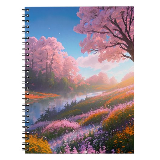 Omarm de ochtendgloed notitieboek (Voorkant)