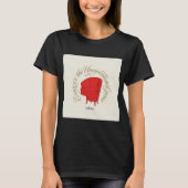 Omarm de onconventionele rode stoel T-shirt (Voorkant)