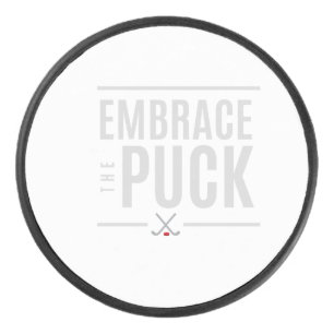 "Omarm de Puck" Hockeypuck Hockey Puck