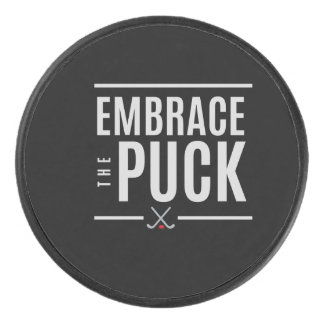 "Omarm de Puck" Hockeypuck Hockey Puck