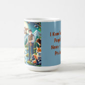 Omarm de reis: een tijdloos eerbetoon aan verouder koffiemok (Center)