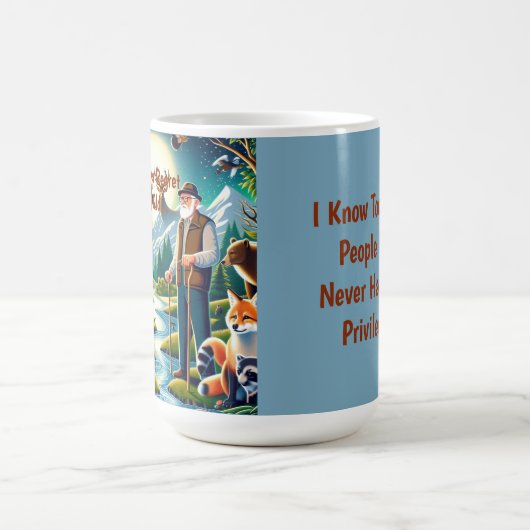 Omarm de reis: een tijdloos eerbetoon aan verouder koffiemok (Center)