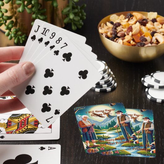 Omarm de reis: een tijdloos eerbetoon aan verouder pokerkaarten (Insitu)