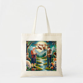 Omarm de reis: een tijdloos eerbetoon aan verouder tote bag