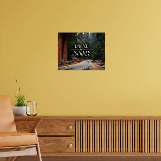 Omarm de Reis Foto Poster | Sequoia Bos (Woonkamer 2)