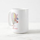 Omarm de reis koffiemok (Voorkant links)