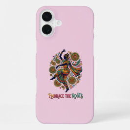 Omarm de Roots Dance iPhone 16 Plus Hoesje