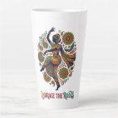 Omarm de Roots Dance Latte Mok (Voorkant)
