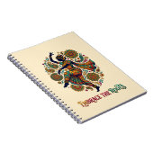 Omarm de Roots Dance Notitieboek (Rechterzijde)