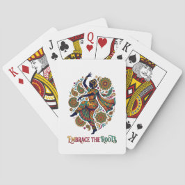 Omarm de Roots Dance Pokerkaarten