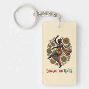 Omarm de Roots Dance Sleutelhanger