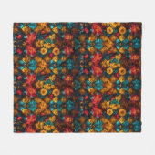 Omarm de rust van de gezellige golven patroon deke fleece deken (Voorkant (Horizontaal))