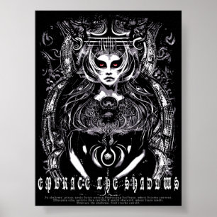 Omarm de schaduwen poster