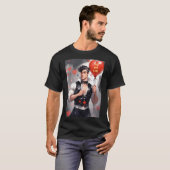 Omarm de schattigheid van ons knappe hunk T-shirt (Voorkant volledig)