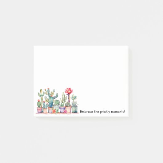 Omarm de stekelige momenten post-it® notes (Voorkant)