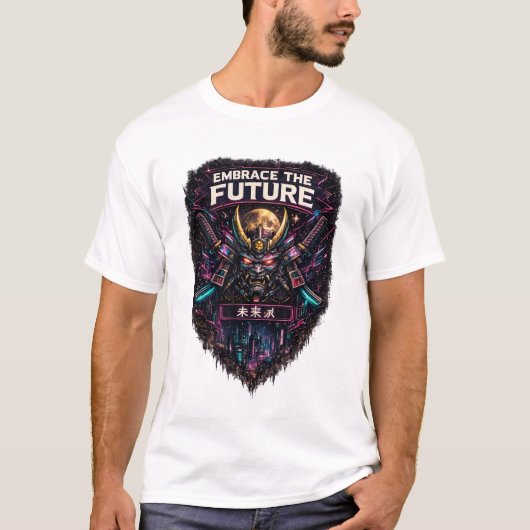 OMARM DE TOEKOMST T-SHIRT (Voorkant)