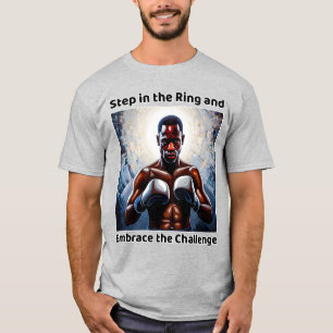 Omarm de uitdaging - Boksen T-shirt