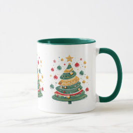 "Omarm de vreugde van Kerstmis!" Mok