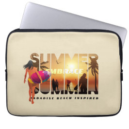 Omarm de zomer | 13 inch / 33.02 cm laptop sleeve