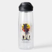 Omarm de zomer | 25oz waterfles (Achterkant)