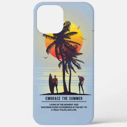 Omarm de zomer | Case-Mate iPhone case (Achterkant)