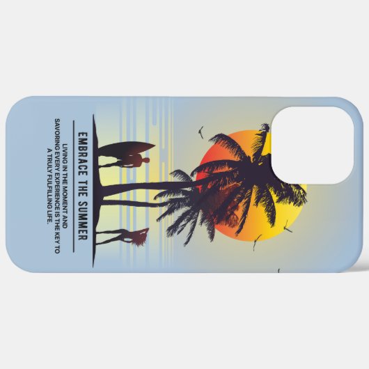 Omarm de zomer | Case-Mate iPhone case (Achterkant / Rechts)