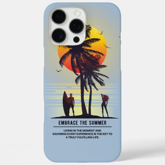 Omarm de zomer | Case-Mate iPhone case (Achterkant)