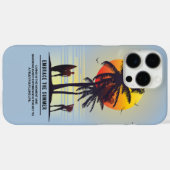 Omarm de zomer | Case-Mate iPhone case (Achterkant (horizontaal))