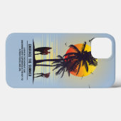 Omarm de zomer | Case-Mate iPhone case (Achterkant (horizontaal))