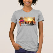 Omarm de zomer | Dames Slim fit T-shirt (Voorkant)