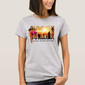 Omarm de zomer | Dames T-shirt (Voorkant)