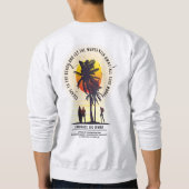 Omarm de zomer | Heren Trui (Achterkant)