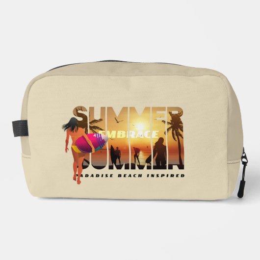 Omarm de zomer | toilettasje (Voorkant)