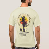 Omarm de zomer | Volwassen T-shirt (Achterkant)