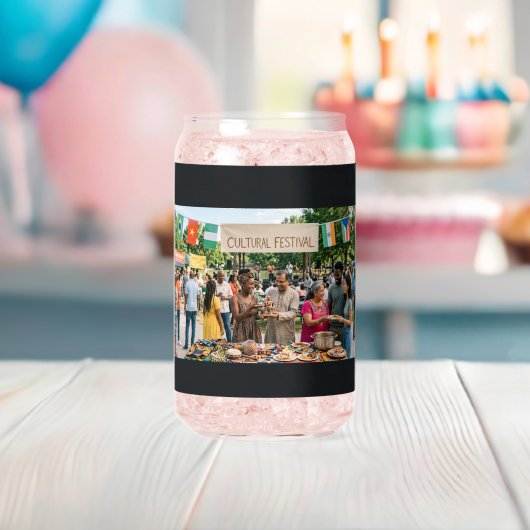 Omarm Diversiteit Blikvorm Glas (Insitu (Baby Shower))