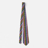 Omarm Diversiteit Das (regenboog) (Achterkant)