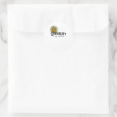 Omarm diversiteit is mijn zonneschijn Sticker (Tas)
