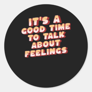 Omarm diversiteit Laten we het over hen hebben Sti Ronde Sticker