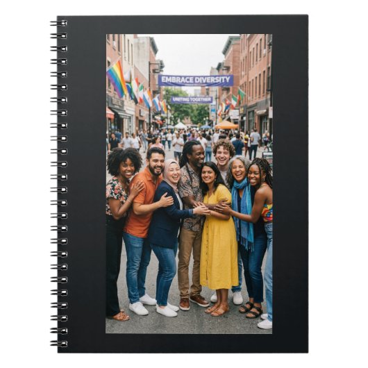 Omarm Diversiteit+++++ Notitieboek (Voorkant)