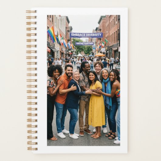 Omarm Diversiteit+++++ Planner (Voorkant)