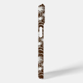 Omarm  elegantie: witte palmbomen Case-Mate iPhone case (Achterkant / Rechts)