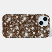 Omarm  elegantie: witte palmbomen Case-Mate iPhone case (Achterkant (horizontaal))